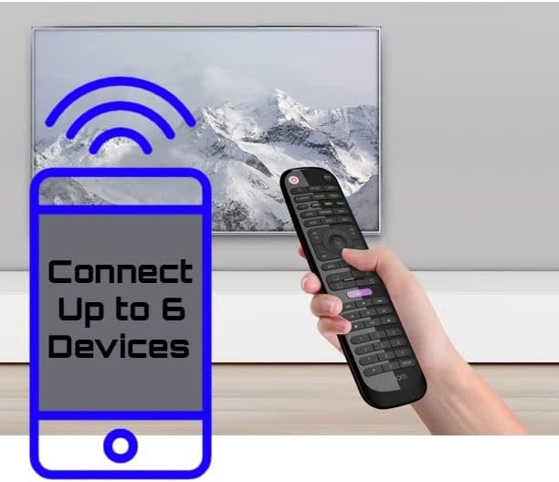 Beam Universal Smart Remote Control Bluetooth Apple And Android Compatible Samsung Smart TV - Combine 6 remotes in 1 - Supports Thousands Of Devices