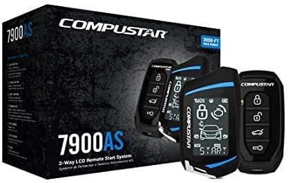 Compustar CS7900-AS All-in-One 2-Way Remote Start and Alarm Bundle w/ 3000 feet Range