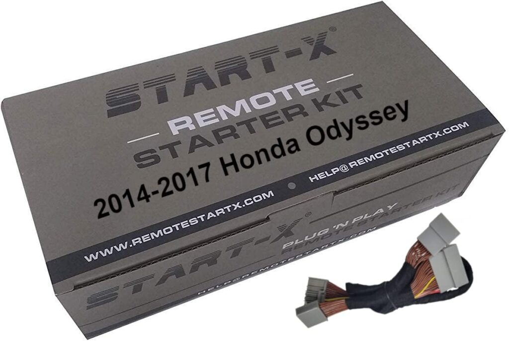 Start-X Remote Start Kit for Honda Odyssey 2014-2017 Push to Start || Lock 3X to Remote Start || Plug N Play || 2014 2015 2016 2017